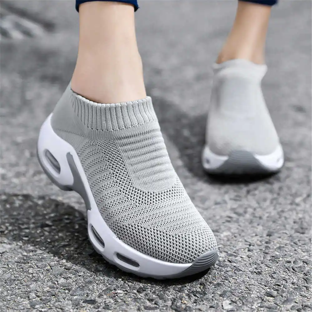 ビッグサイズ番号 38 女性のヒールブーツ靴ヒール女性ランニ - Women Shoes Sneakers のレビューと価格