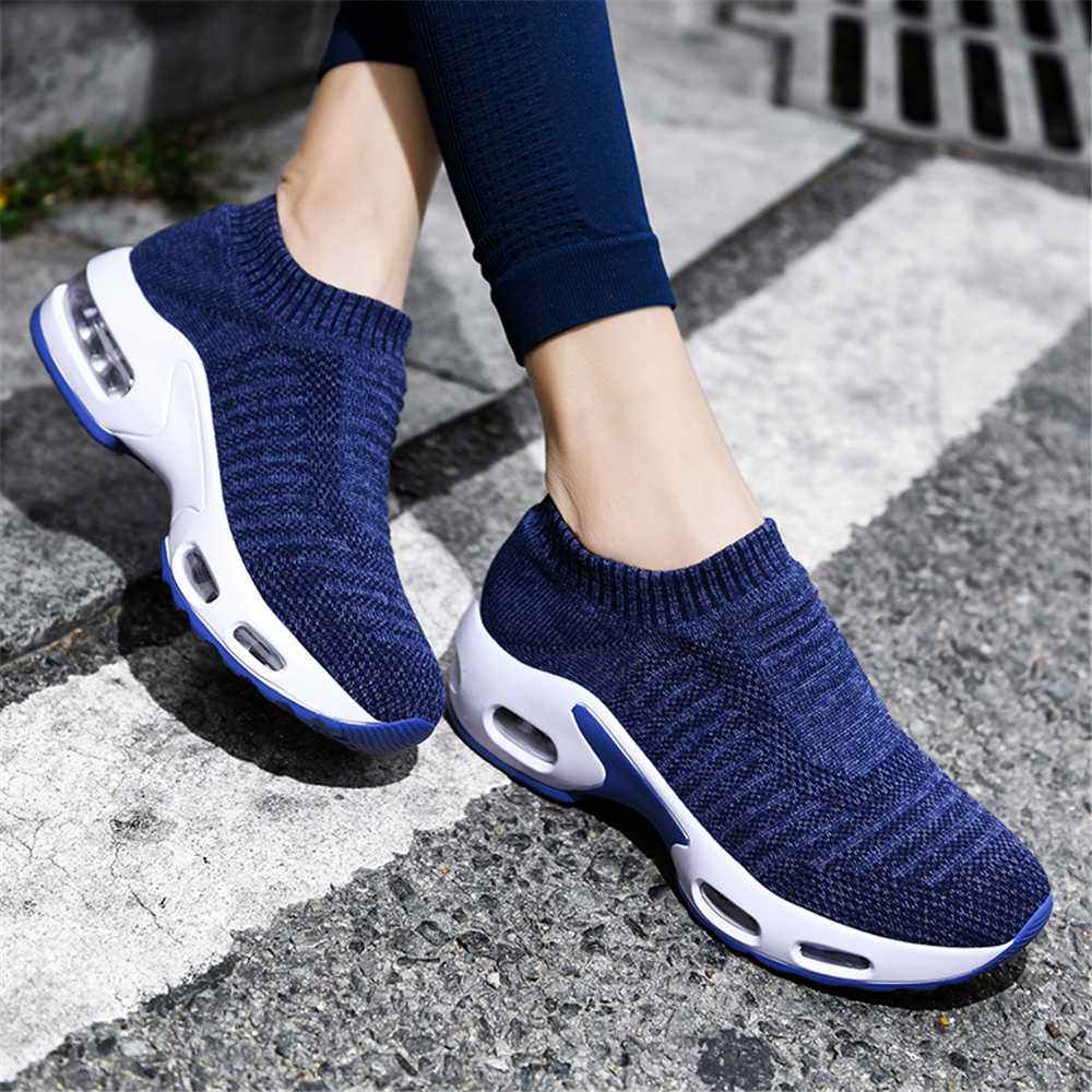 ビッグサイズ番号 38 女性のヒールブーツ靴ヒール女性ランニ - Women Shoes Sneakers のレビューと価格