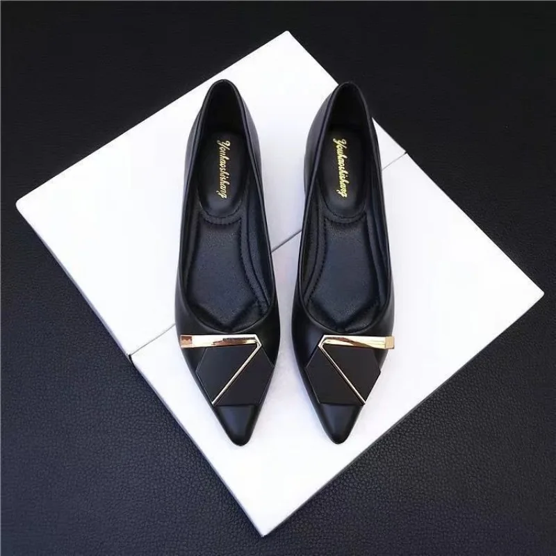 レディース オフィスシューズ フラットシューズ 滑り止め 最 - Women Shoes Quick Delivery のレビューと価格