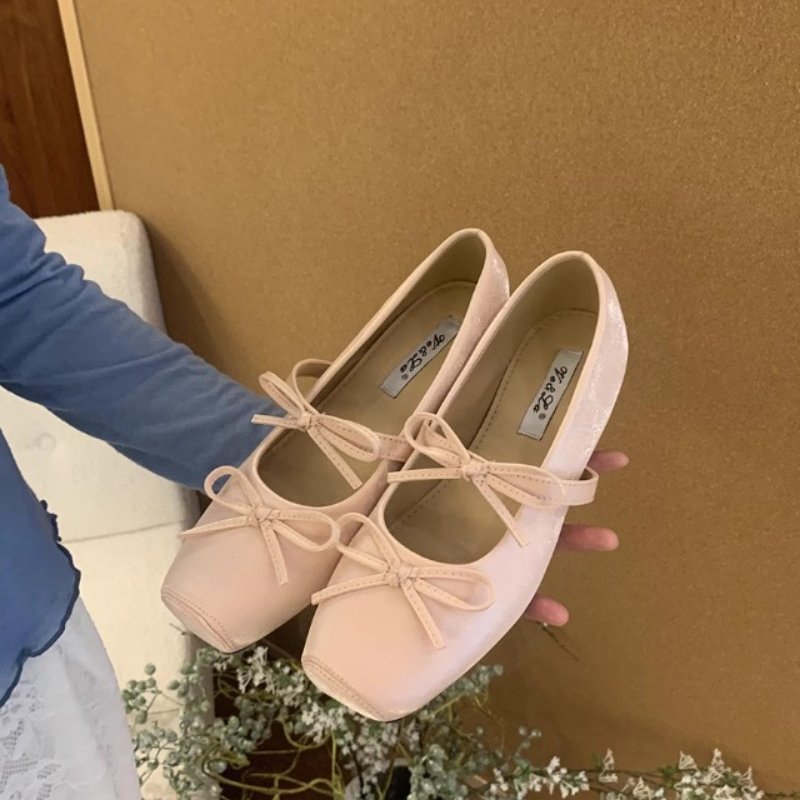 秋の新トレンドファッション寛大なバレエシューズ優しいフレンチ - Ballet Flat Women のレビューと価格