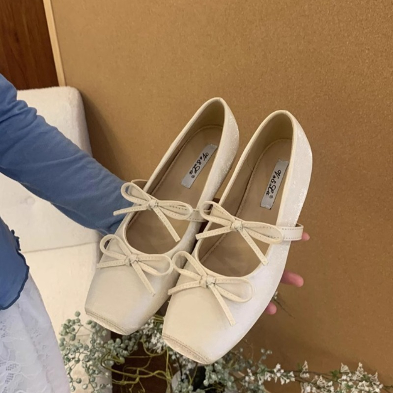 秋の新トレンドファッション寛大なバレエシューズ優しいフレンチ - Ballet Flat Women のレビューと価格
