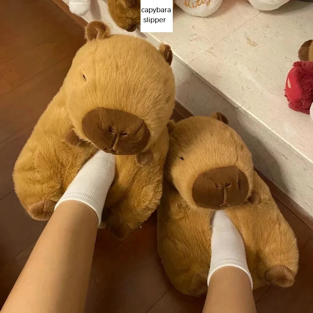 ノベルティカピバラスリッパユニセックス動物スライド靴女性のか - Women'S Shoes For Fall のレビューと価格