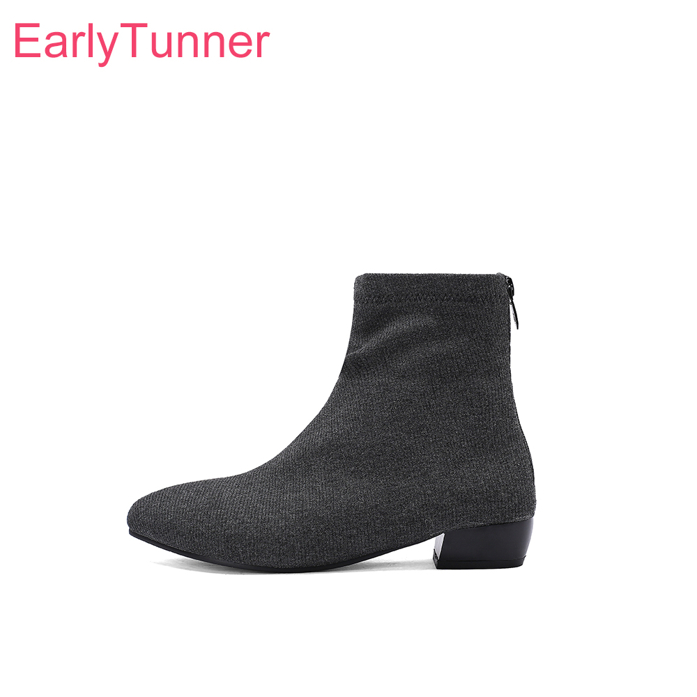   秋の新作ファッション グレーローズ レディースアンクルブ - Women'S Shoes Size 12 のレビューと価格