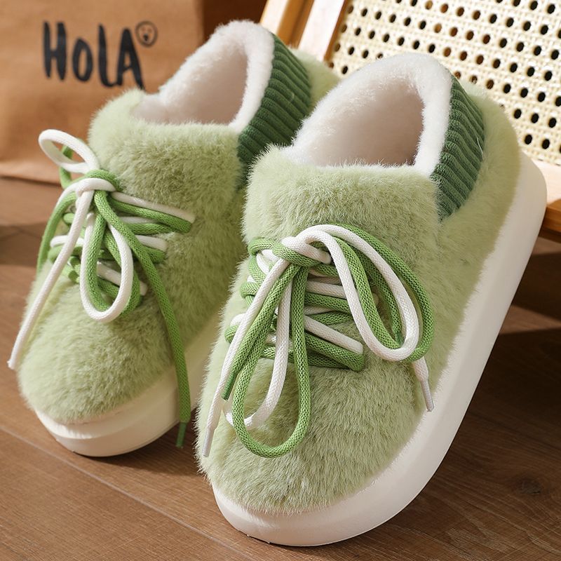 新型立体フルラップスリッパ ホームふわふわコットンシューズ  - Women'S Shoes For Fall のレビューと価格