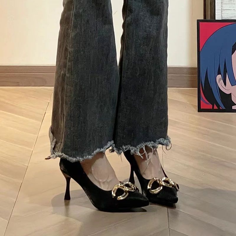 ハイヒールの女性の靴春と秋の Stilito ポインテッドト - Women Shoes Quick Delivery のレビューと価格