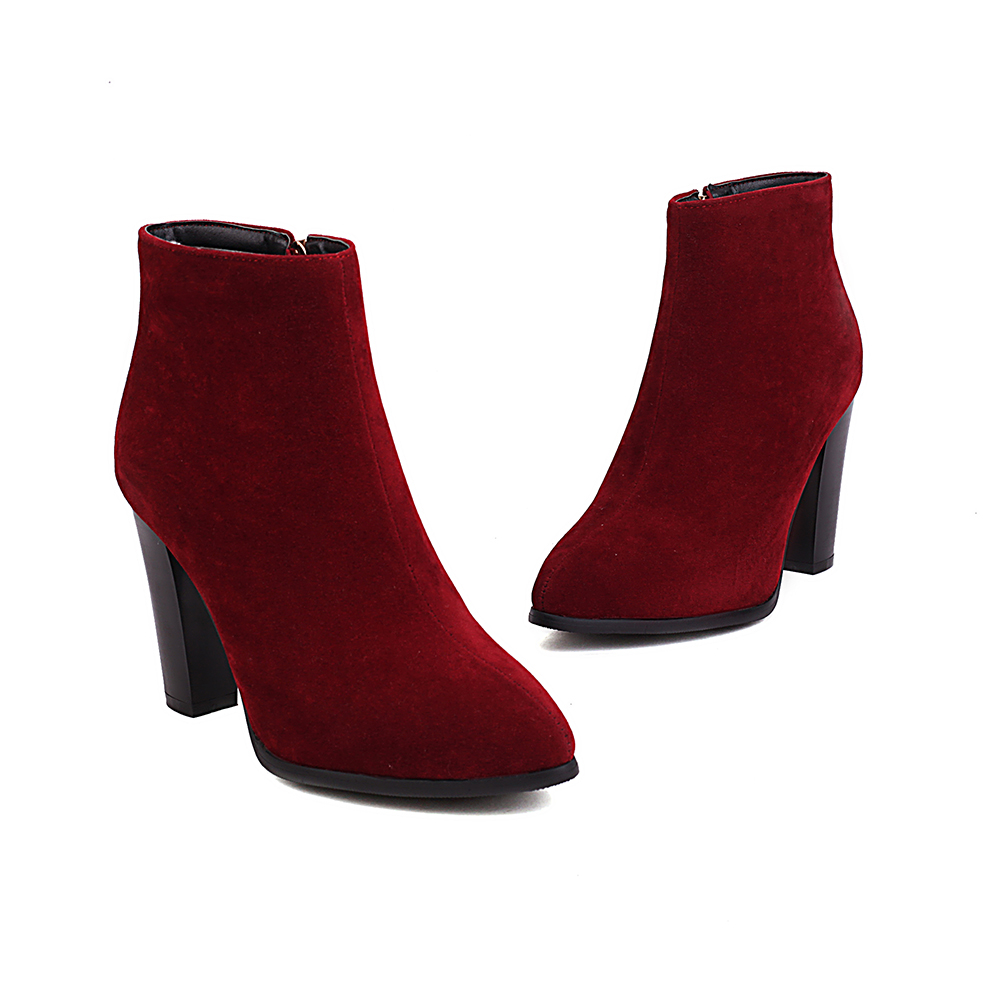 2026 秋のファッションブラウン女性アンクルブーツジップ  - Women'S Shoes Size 12 のレビューと価格