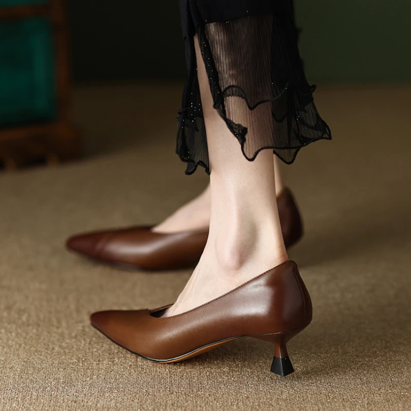 スクエアヒールミディアムレディースパンプスポインテッドトゥ婦 - Women Shoes Quick Delivery のレビューと価格