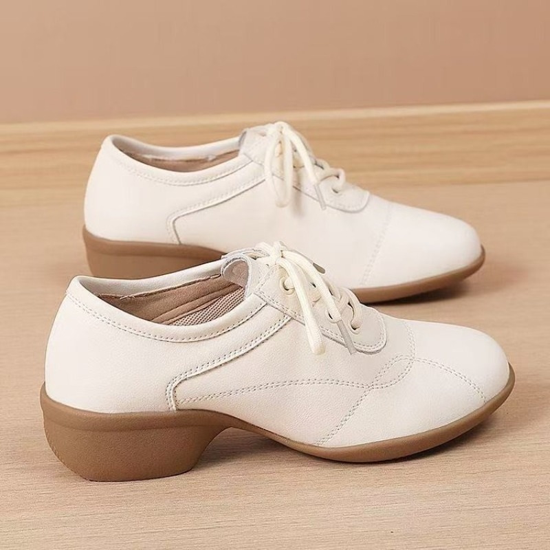 レディース ローヒール ダンススニーカー レースアップ ソフ - Women Shoes Sneakers のレビューと価格