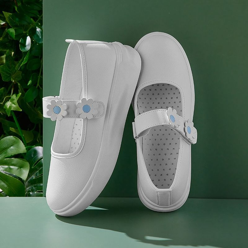 女性用ナースシューズ 厚底 防臭 妊娠中 韓国風 浅口 スリ - Women'S Shoes For Standing All Day のレビューと価格