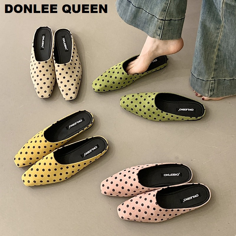 2026年新作サマースライドミュールシューズファッションポル - Ballet Flat Women のレビューと価格