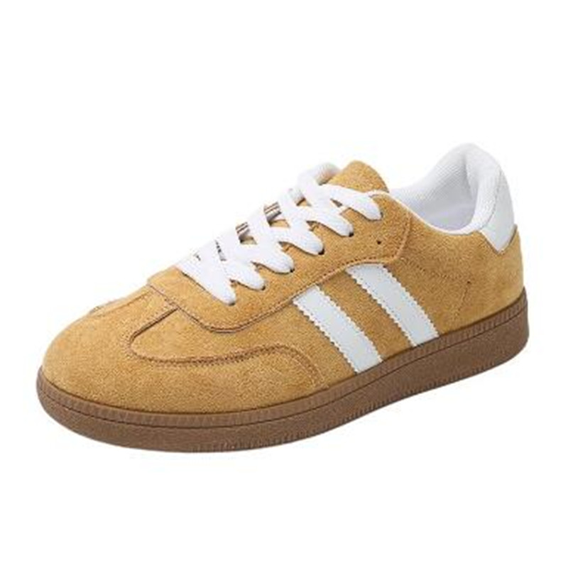 ニューレトロラウンドヘッドソフトレザーシューズ2026春スタ - Women Shoes Sneakers のレビューと価格
