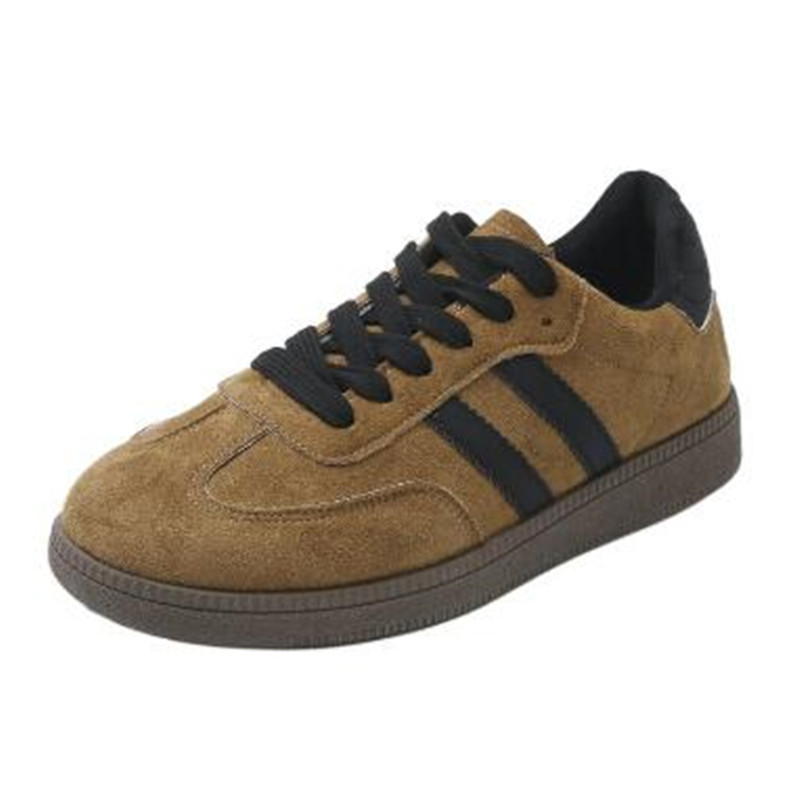 ニューレトロラウンドヘッドソフトレザーシューズ2026春スタ - Women Shoes Sneakers のレビューと価格