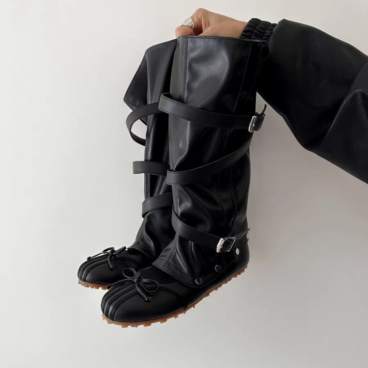 新しい取り外し可能なツーウェイバレエブーツ女性用フレンチスタ - Ballet Flat Women のレビューと価格