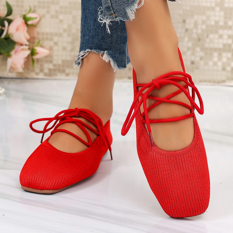 フランス風フラットメリージェーンシューズ 2026夏新作 通 - Ballet Flat Women のレビューと価格
