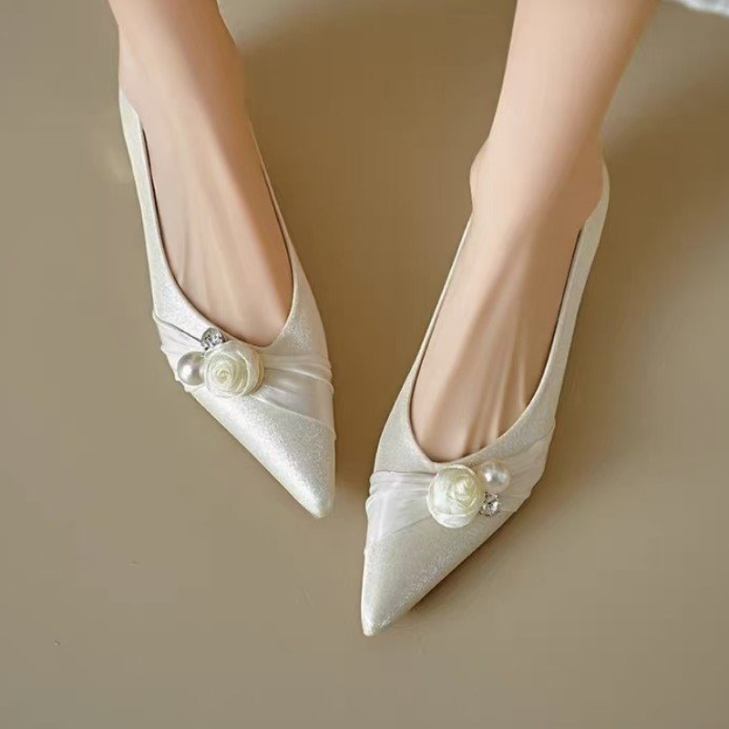 エレガントな女性のローファーファッションウェディングパーティ - Ballet Flat Women のレビューと価格