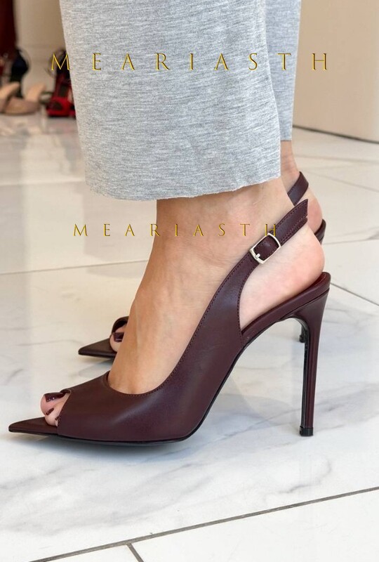 パテントレザーサンダルブラックグラデーション女性尖ったピープ - Women Shoes Japanese Brand のレビューと価格
