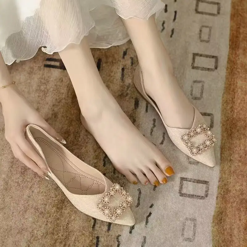 レディースシューズ シャンパン スクエア バックル ブライズ - Women Shoes Quick Delivery のレビューと価格